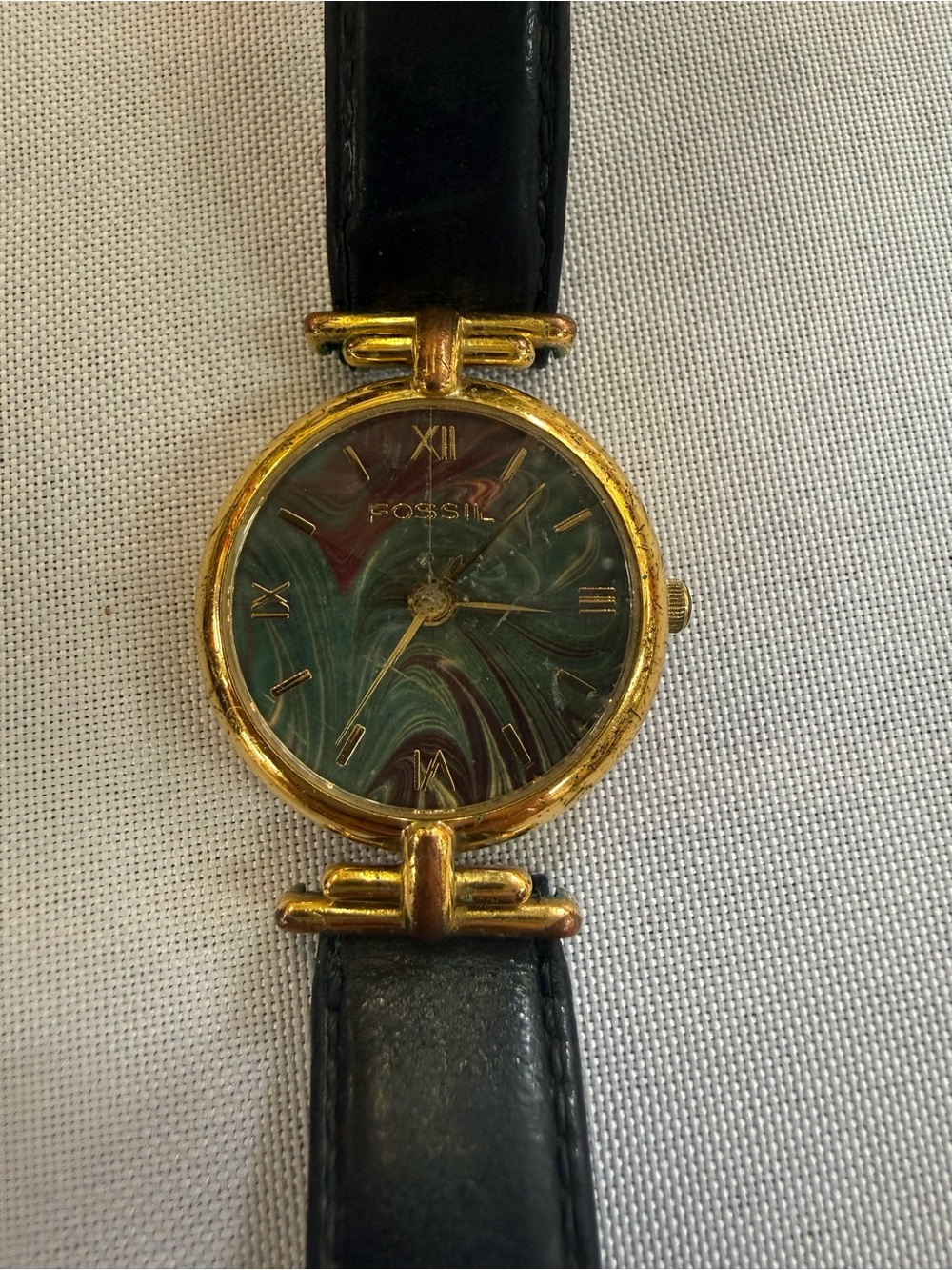 fossil Womens Watch 30mm Crystal PC-9524